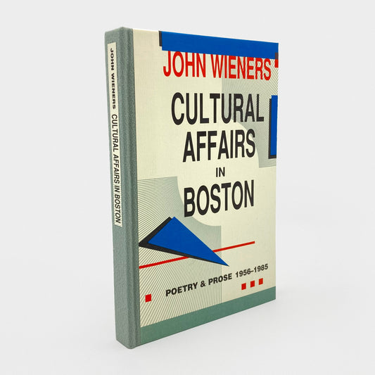 Cultural Affairs in Boston: Poetry & Prose 1956-1985