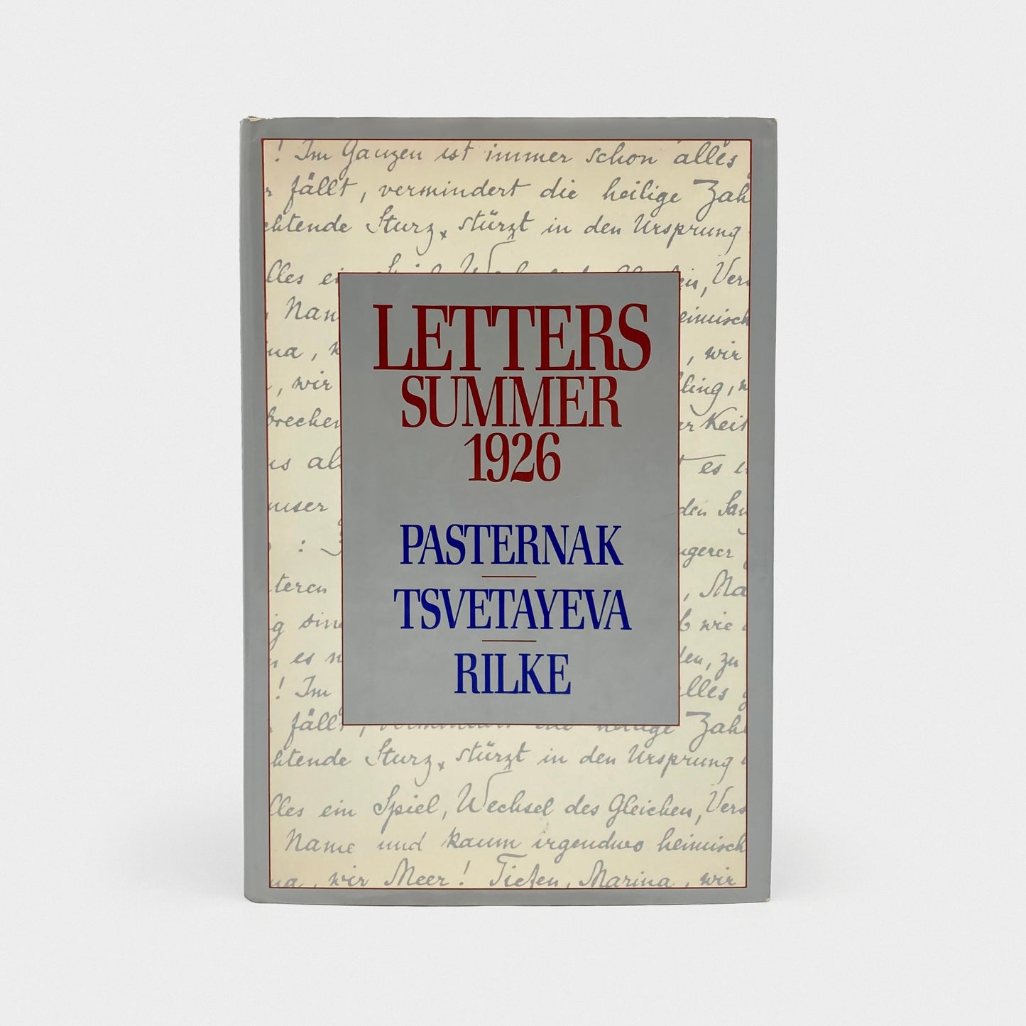 Letters: Summer 1926