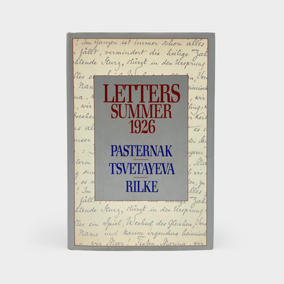 Letters: Summer 1926