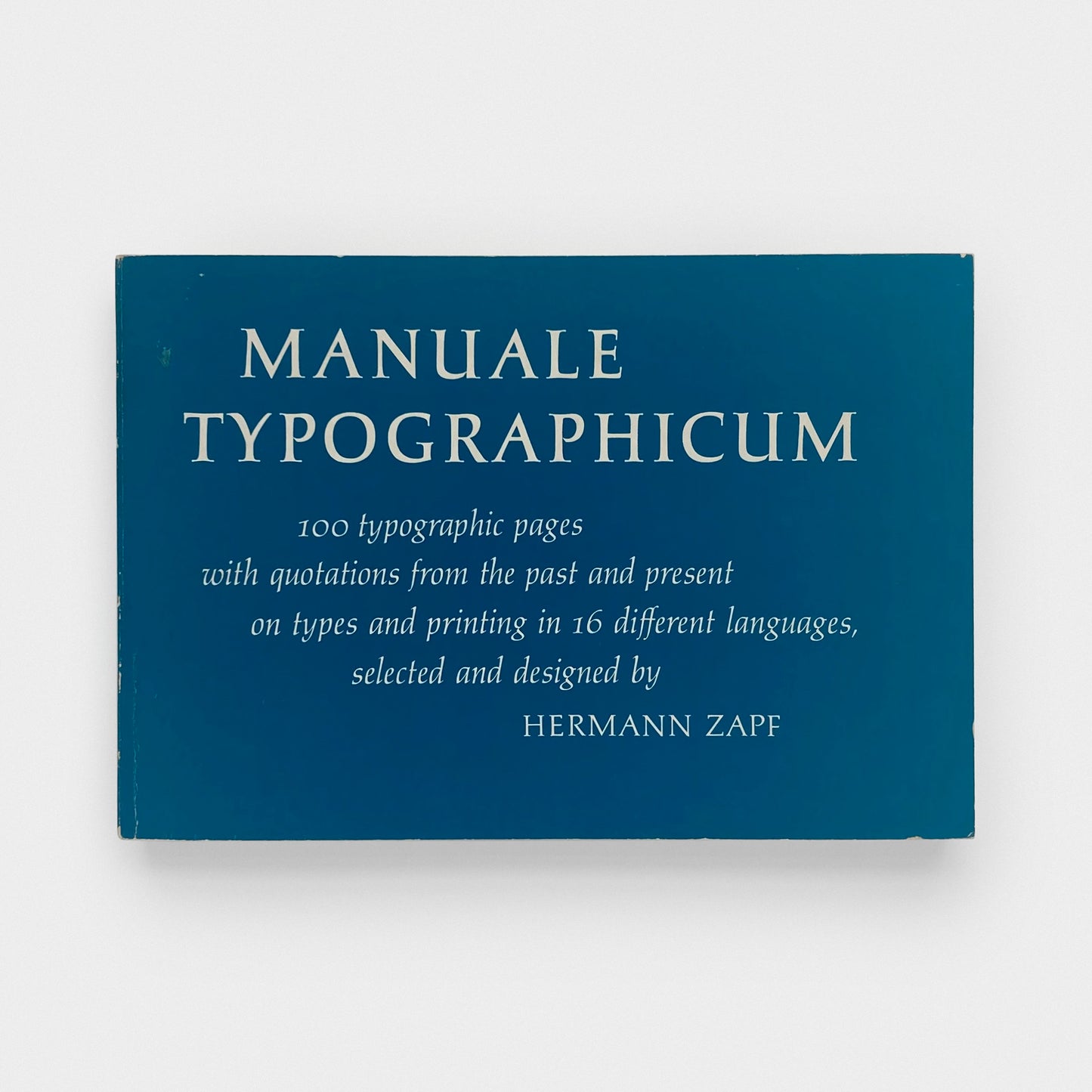 Manuale Typographicum