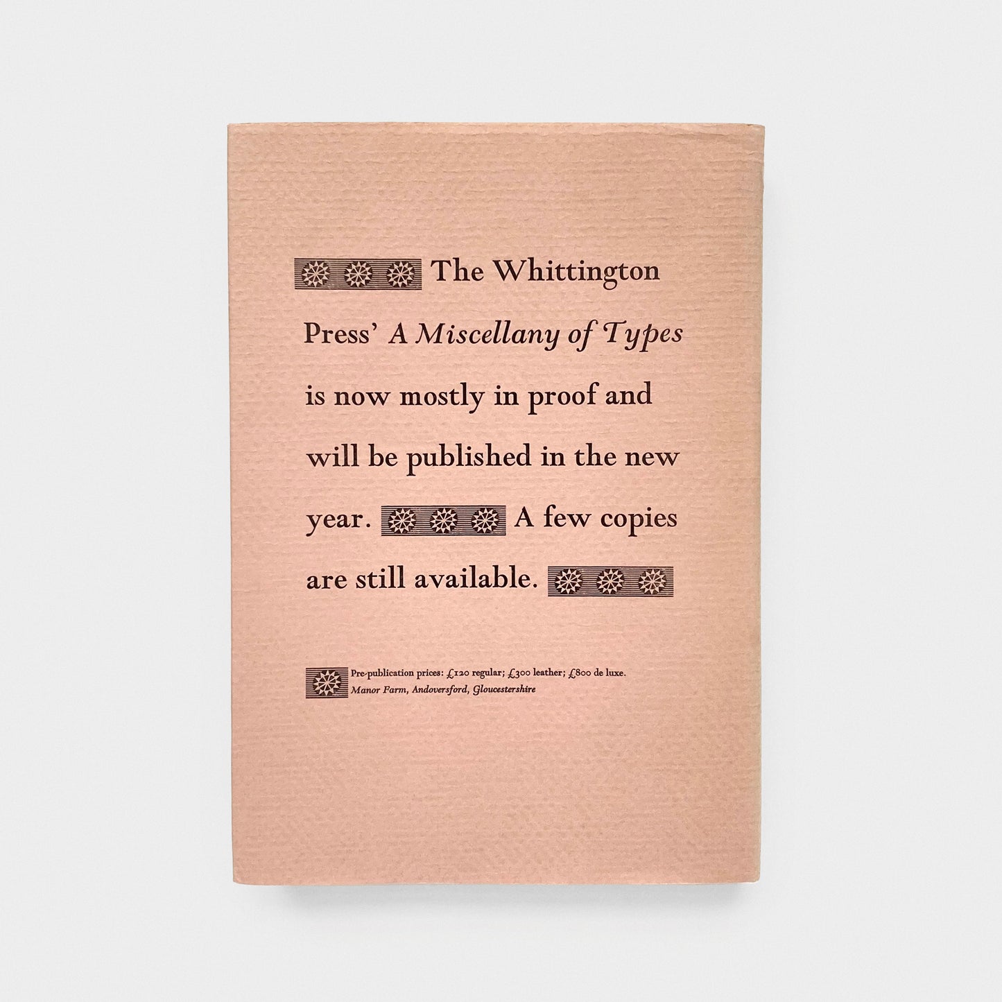 Matrix 9: A Review for Printers & Bibliophiles