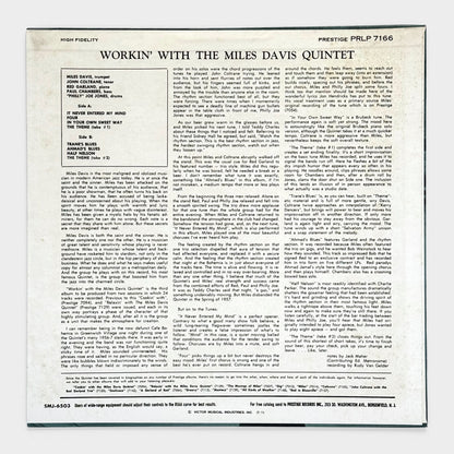 Workin’ With The Miles Davis Quintet