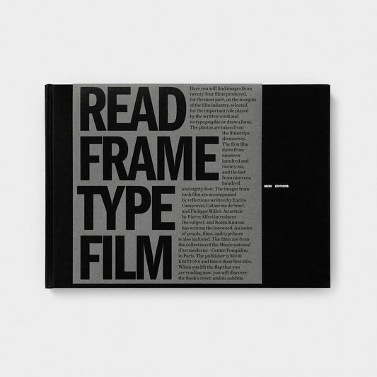 Read Frame Type Film: Or, Written on the Screen