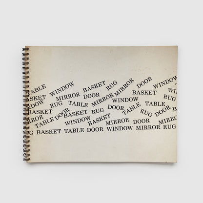 Basket, Table, Door, Window, Mirror, Rug: 53 Drawings by Richard Artschwager