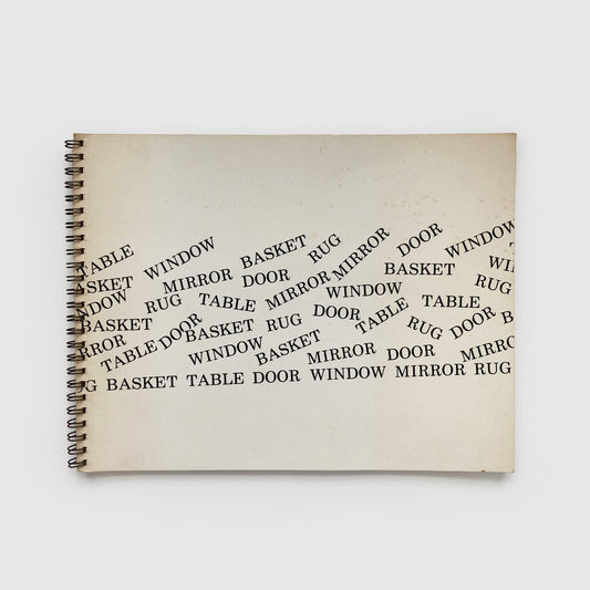 Basket, Table, Door, Window, Mirror, Rug: 53 Drawings by Richard Artschwager