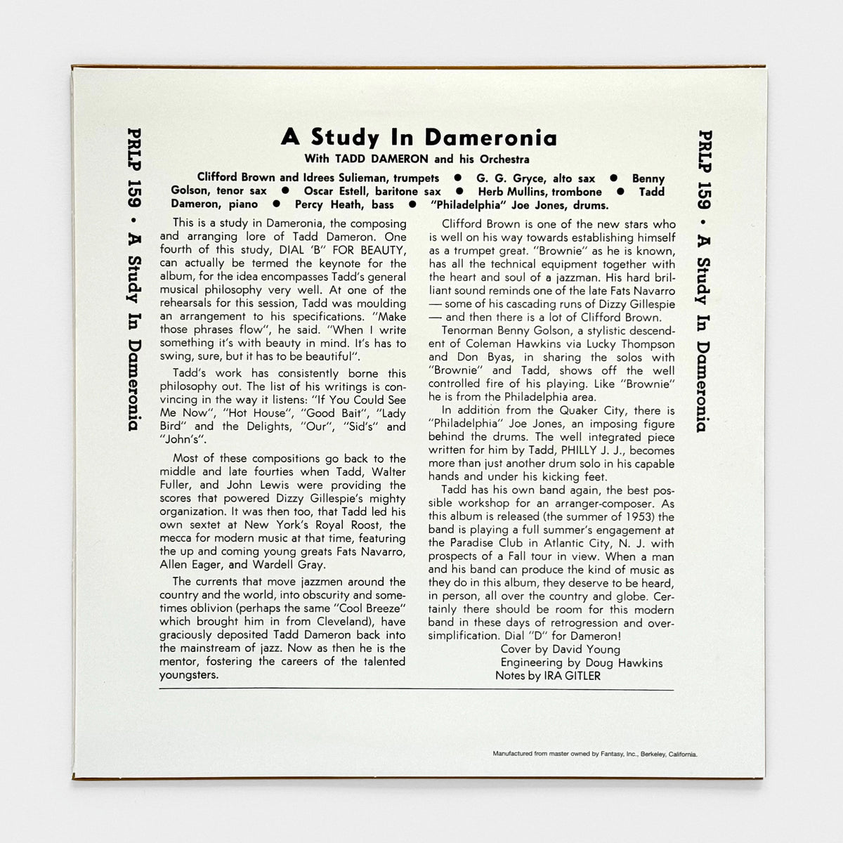 A Study In Dameronia