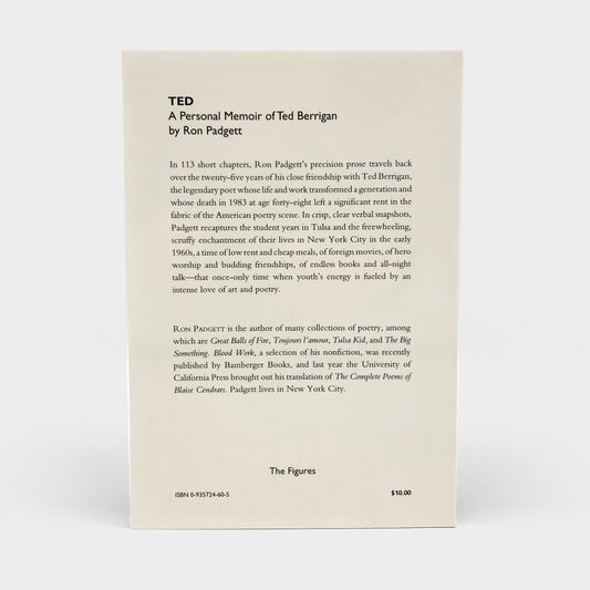 Ted: A Personal Memoir of Ted Berrigan
