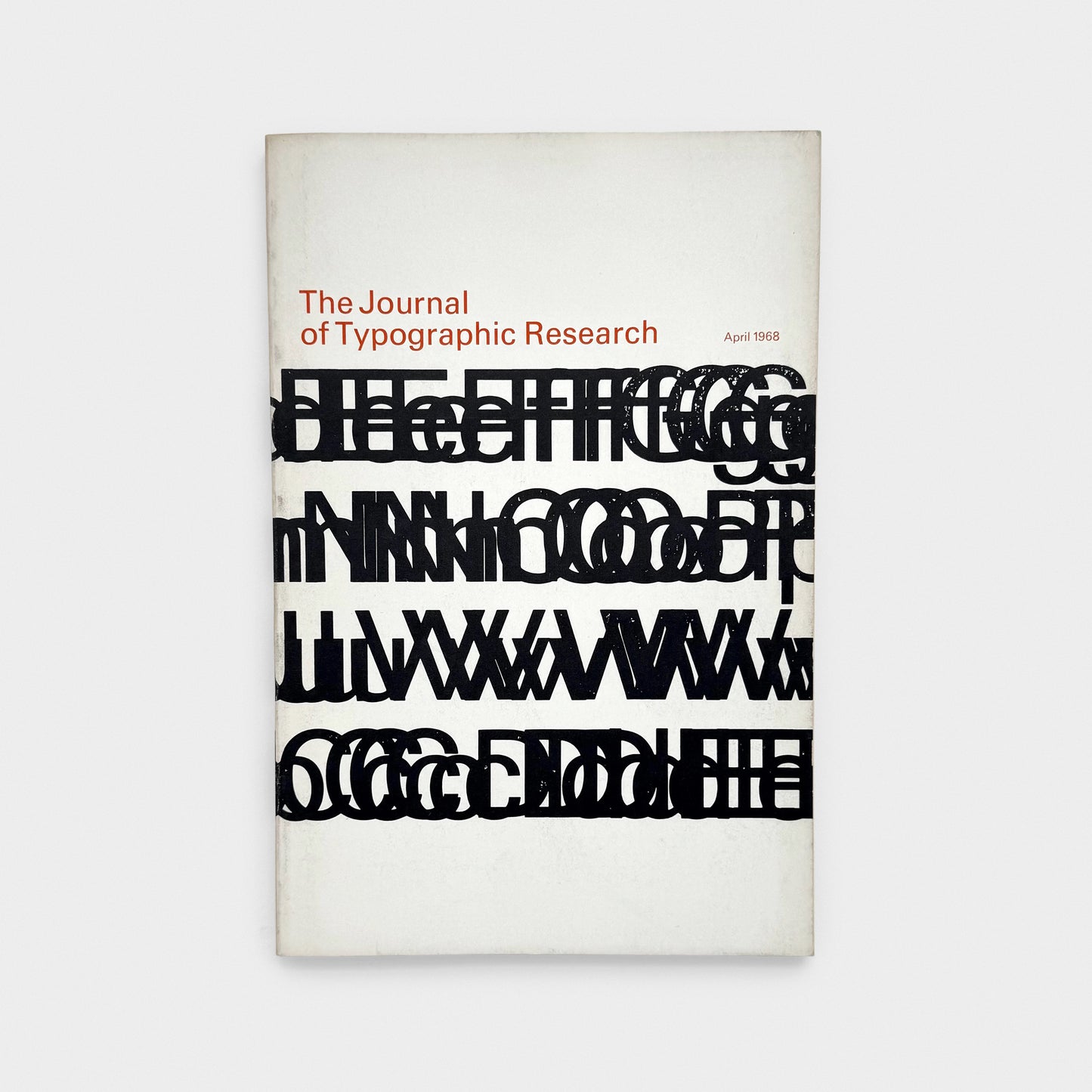 The Journal of Typographic Research. Volume II, Number 2, April 1968