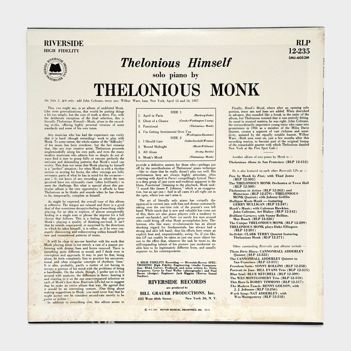 Thelonious Himself