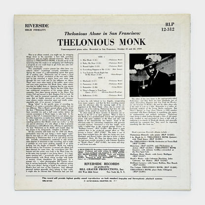 Thelonious Monk Alone in San Francisco