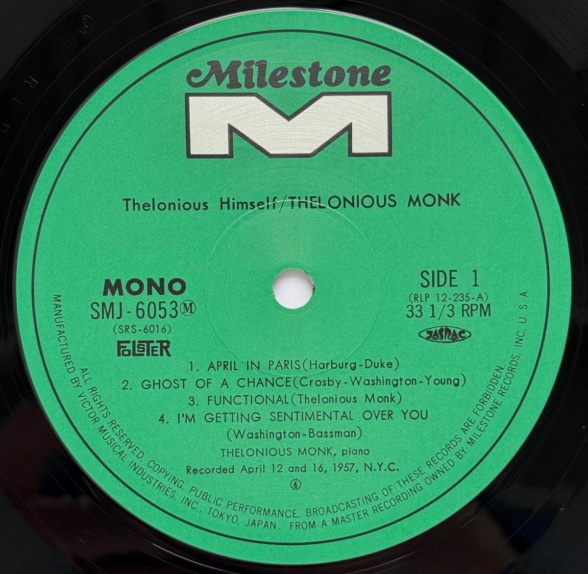 Thelonious Himself