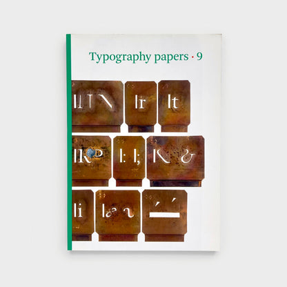 Typography Papers 9
