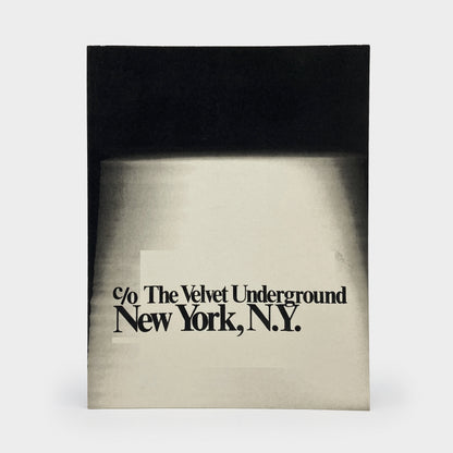 c/o The Velvet Underground New York, N.Y.