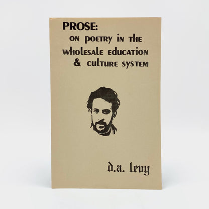 Prose: On Poetry in the Wholesale Education & Culture System