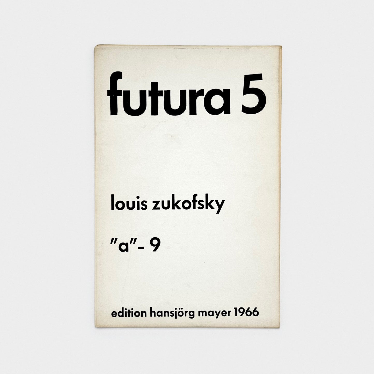 futura 5, "a" 9